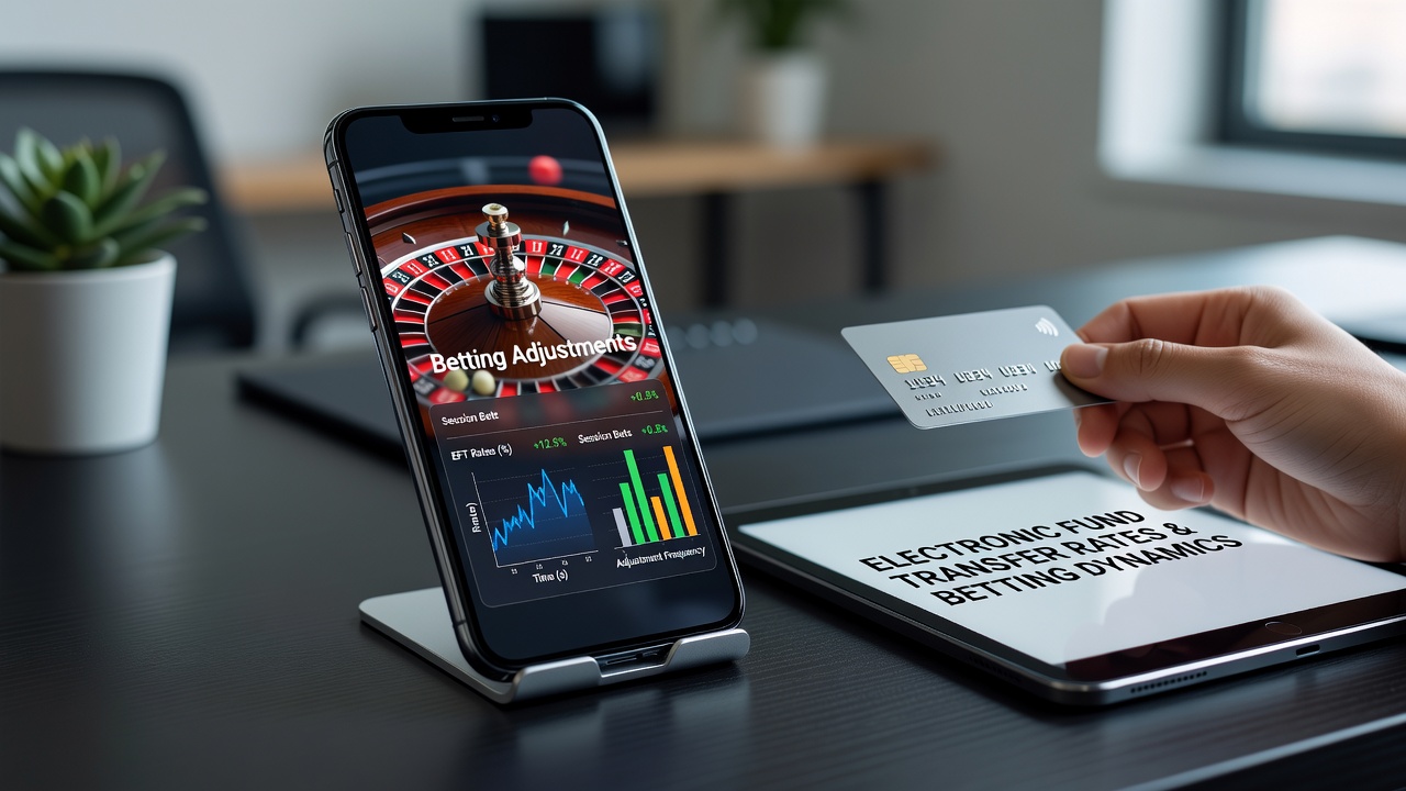 Analyse von Transferraten und Roulette-Wettmustern auf mobilen Geräten