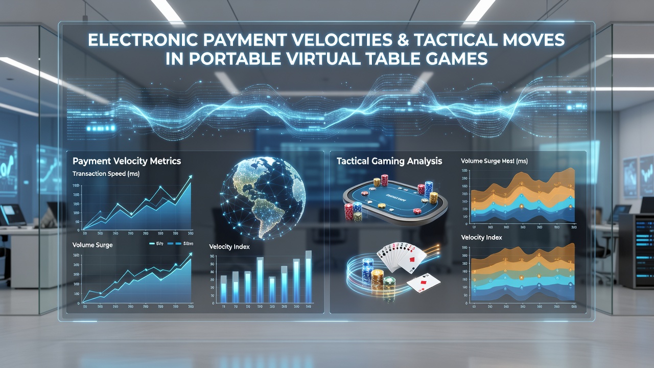 Grafik veranschaulicht taktische Züge in virtuellen Tischspielen abhängig von Transaktionsgeschwindigkeiten