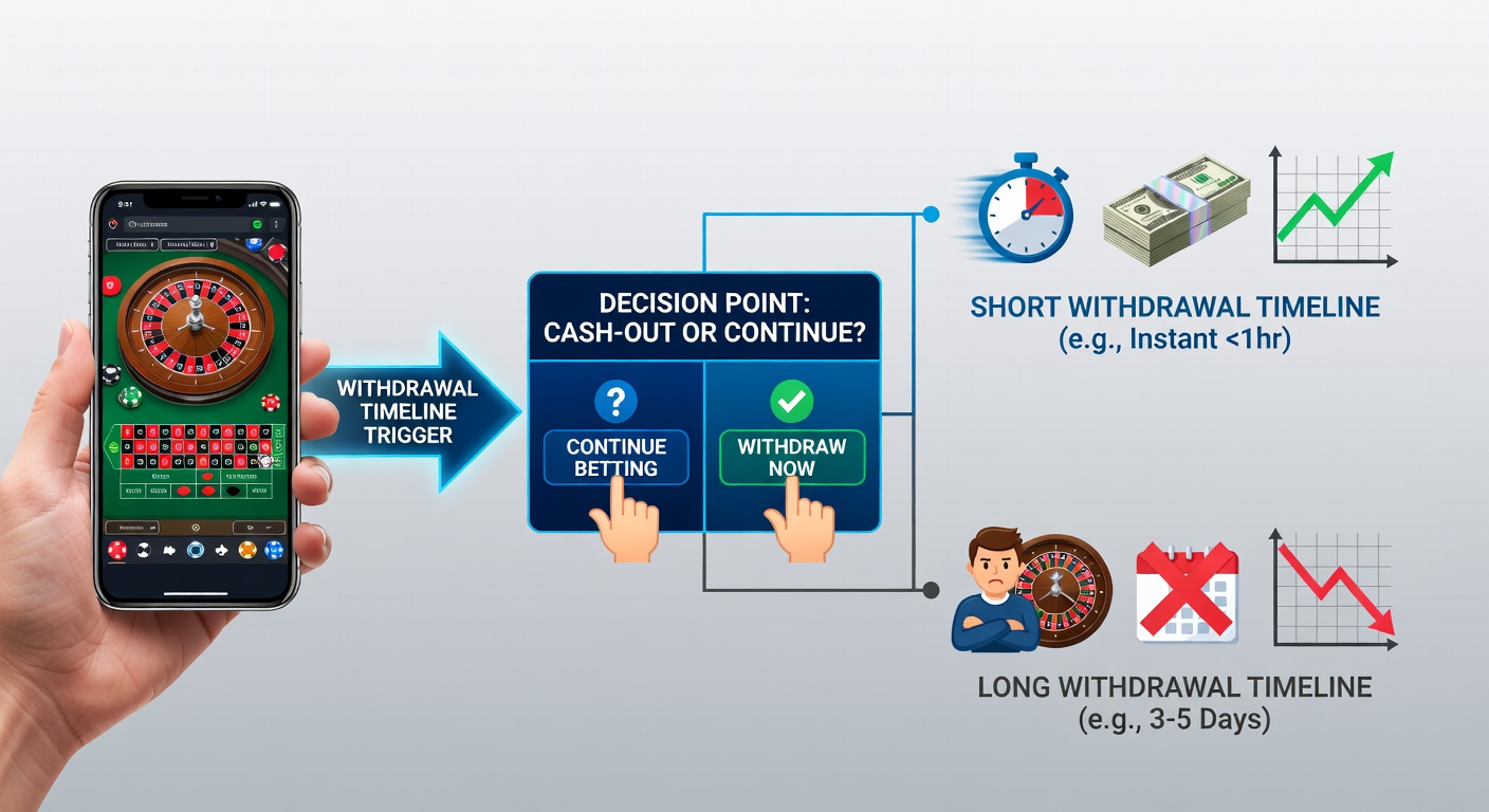 Analyse von Spielmustern bei variierenden Auszahlungszeiten in mobilen Roulette-Sessions