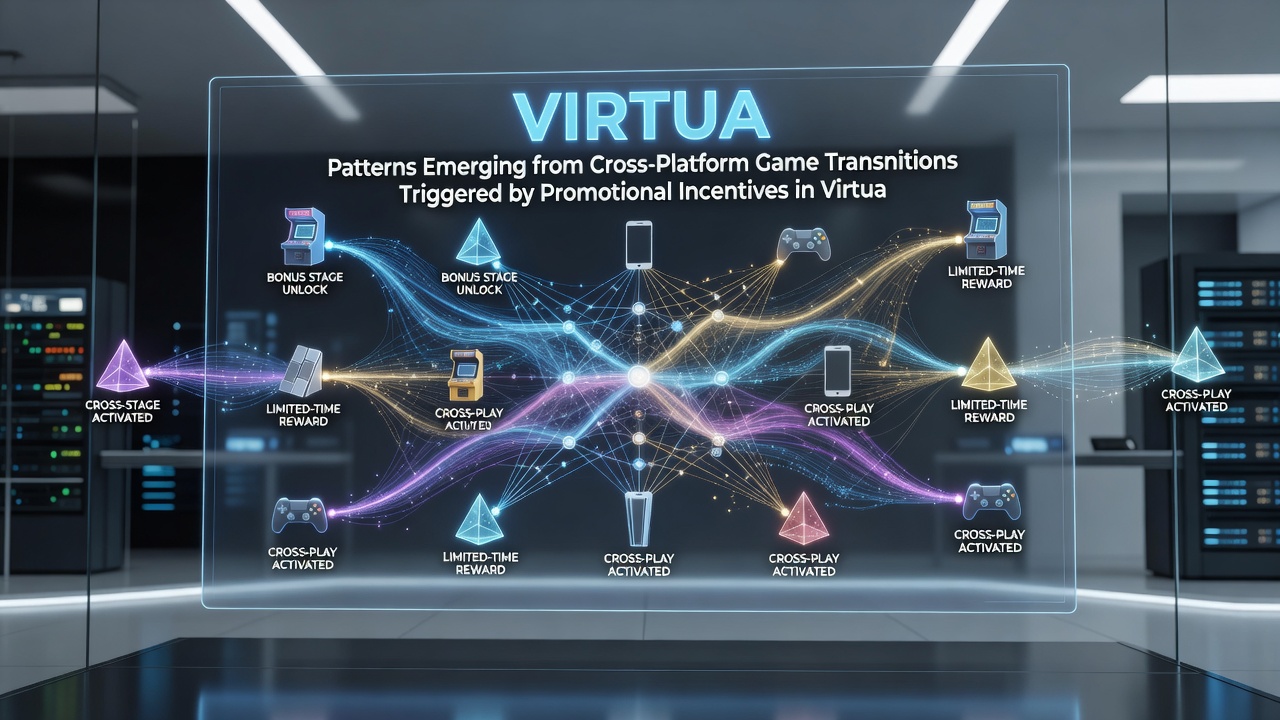 Darstellung von Übergangsmustern bei Promotions in virtuellen Glücksspielen